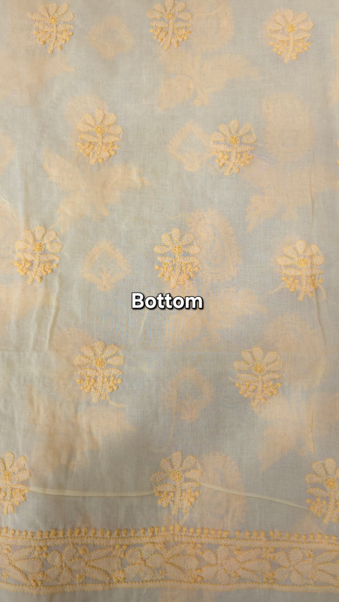 Sarahna Lucknow Hand Jaali Chikankari Cotton Dress Material