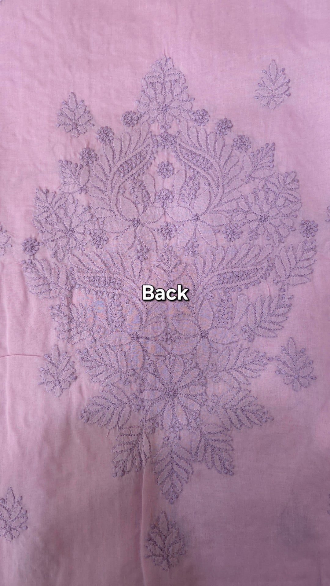 Sarahna Lucknow Hand Jaali Chikankari Cotton Dress Material