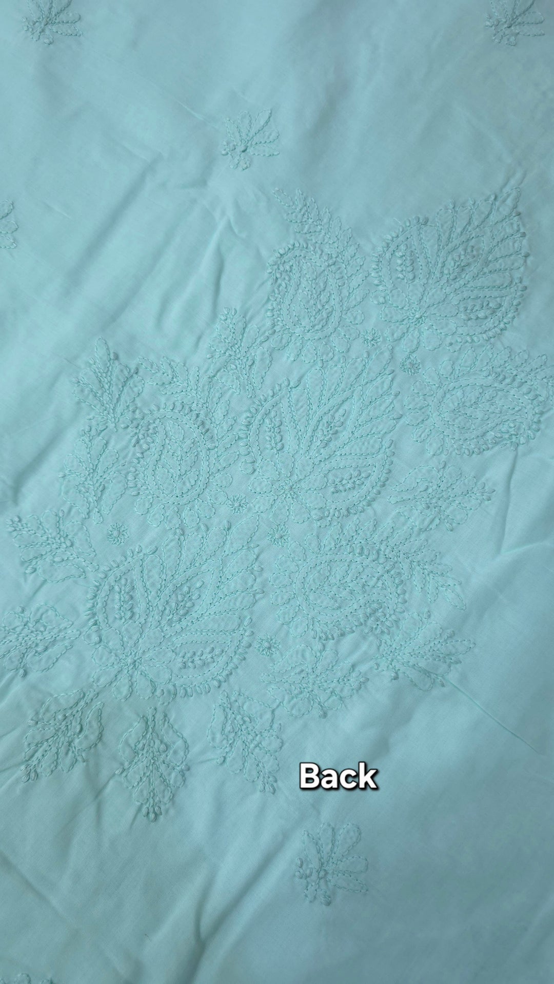 Paridhan Chikan Premium Handcrafted Chikankari Cotton Suit Set | Unstitched Dress Material with Chiffon Dupatta | Made in Lucknow