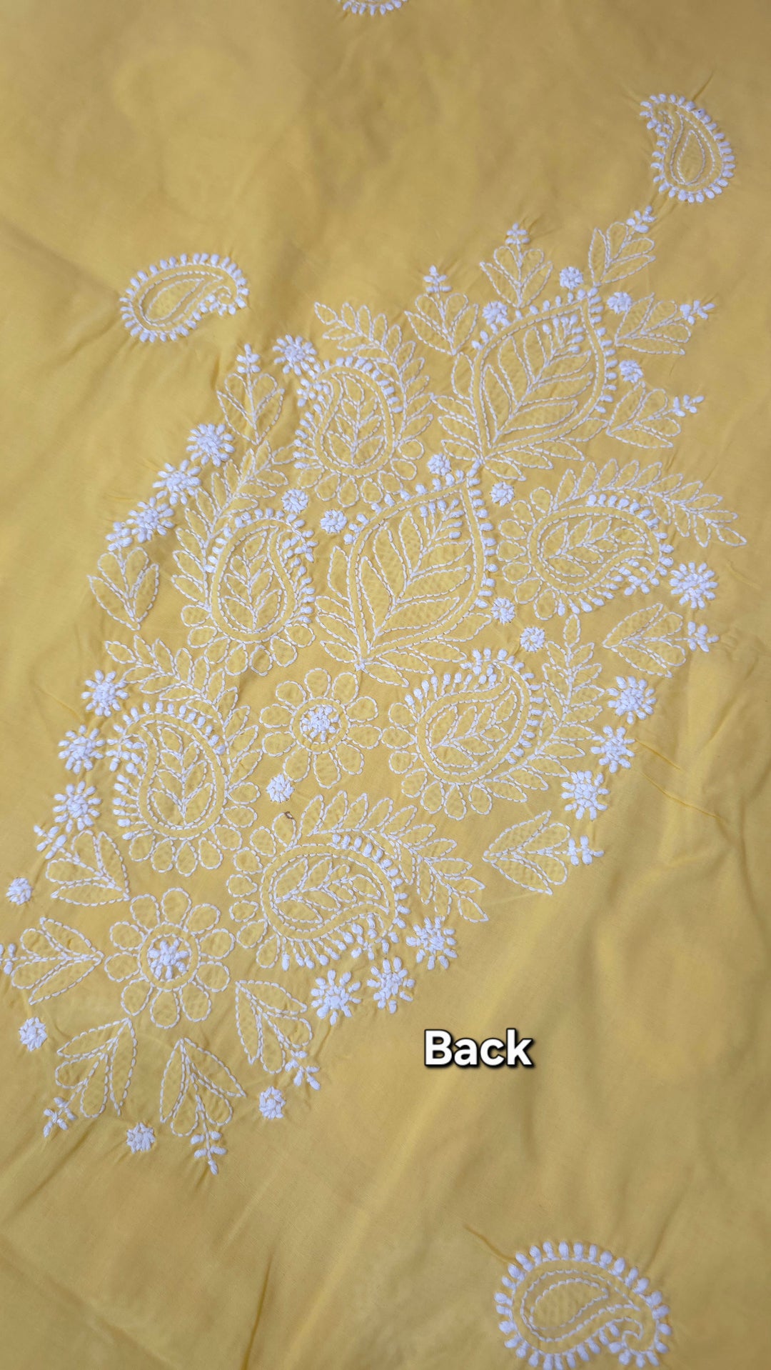 Paridhan Chikan Premium Handcrafted Chikankari Cotton Suit Set | Unstitched Dress Material with Chiffon Dupatta | Made in Lucknow