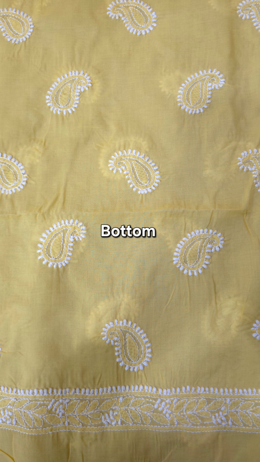 Paridhan Chikan Premium Handcrafted Chikankari Cotton Suit Set | Unstitched Dress Material with Chiffon Dupatta | Made in Lucknow