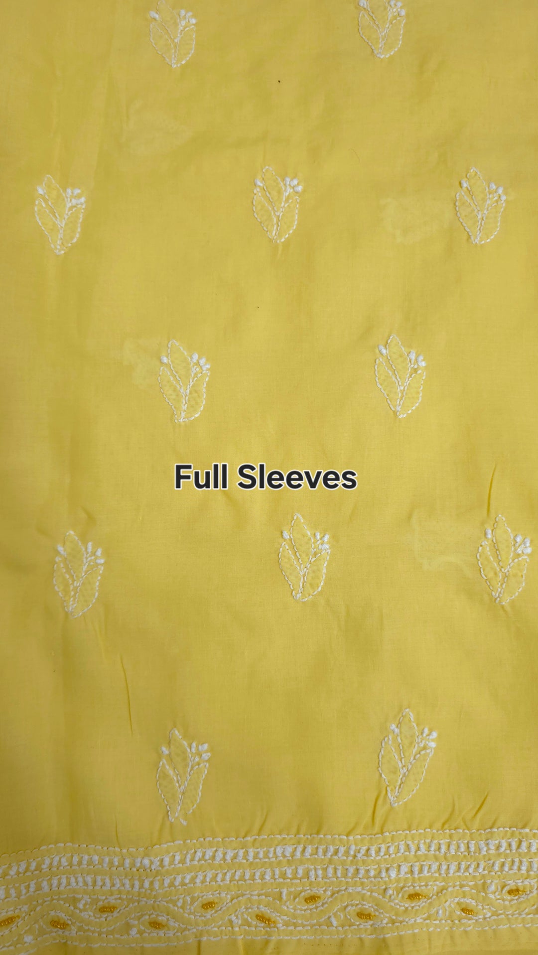 Pearl Chikankari Cotton Dress Material | Paridhan Chikan
