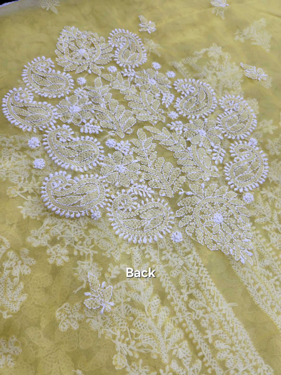 Lucknowi Georgette Chikankari Dress Material – Hand Embroidery Kurta, Bottom & Dupatta | Festive Queen Shades