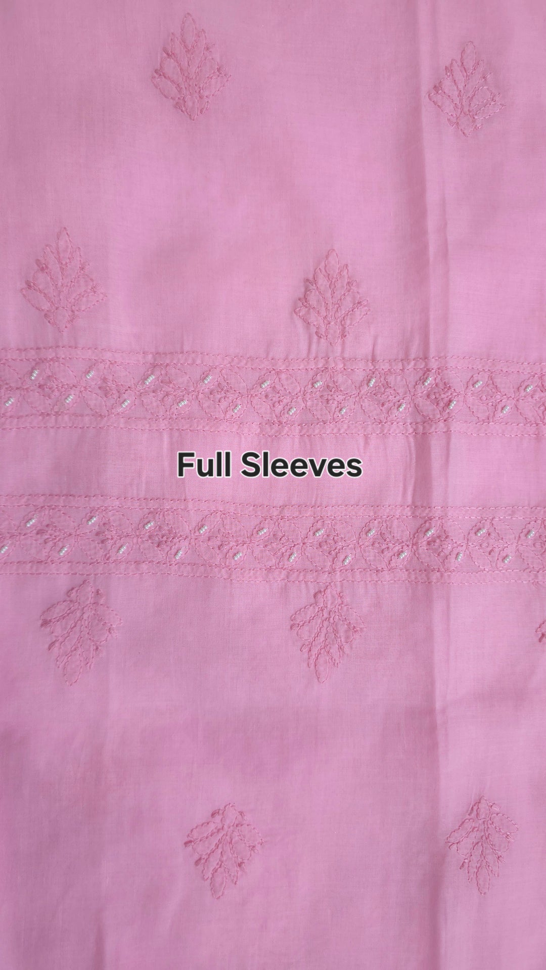 Pearl Chikankari Cotton Dress Material | Paridhan Chikan