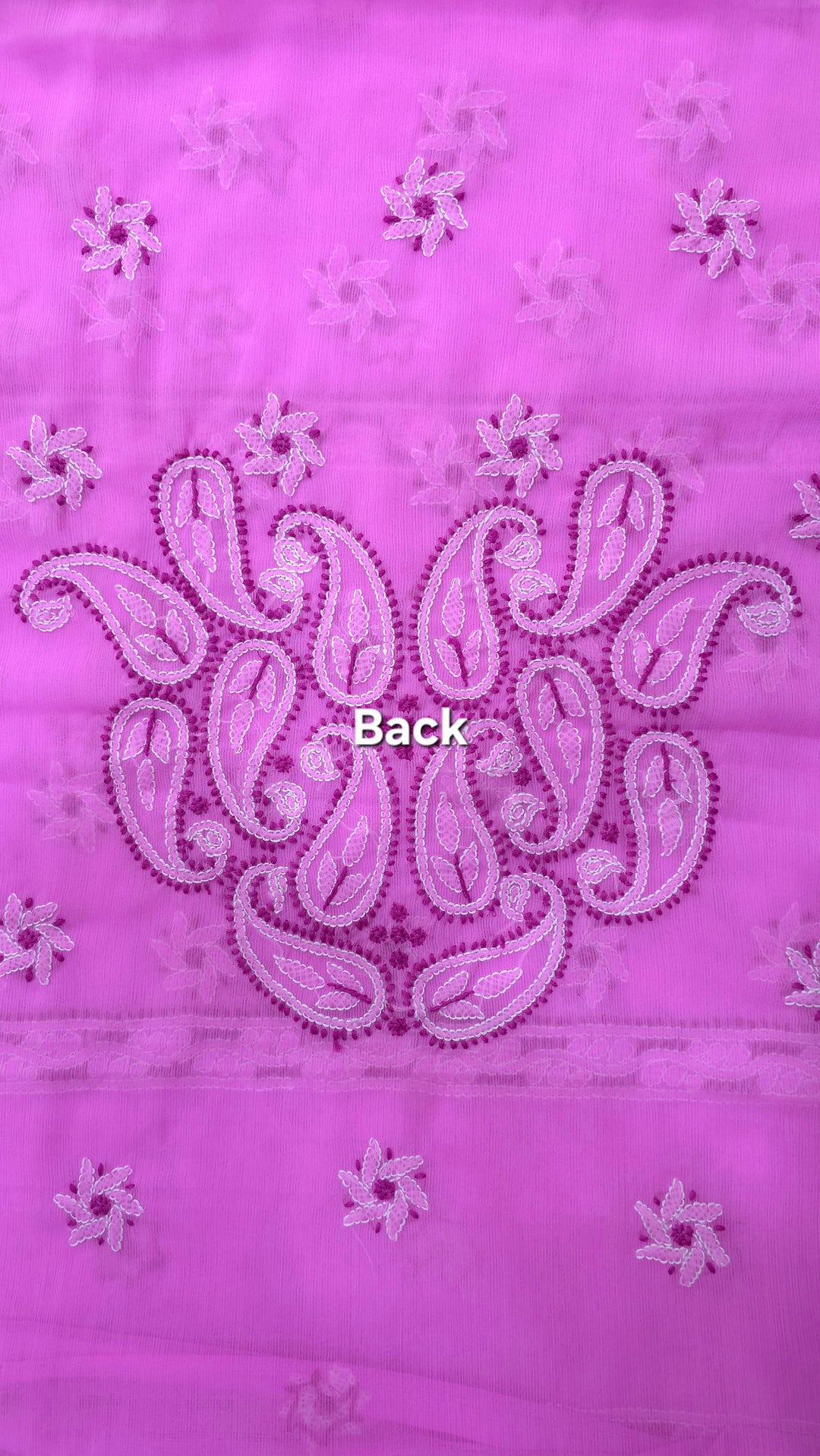 Lucknowi Georgette Chikankari Dress Material – Hand Embroidery Kurta, Bottom & Dupatta | Festive Queen Shades