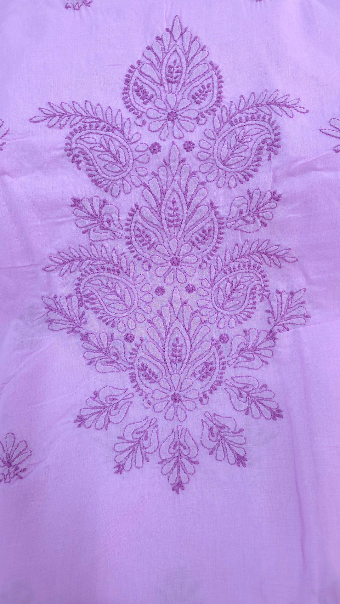 Paridhan Chikan Premium Handcrafted Chikankari Cotton Suit Set | Unstitched Dress Material with Chiffon Dupatta | Made in Lucknow
