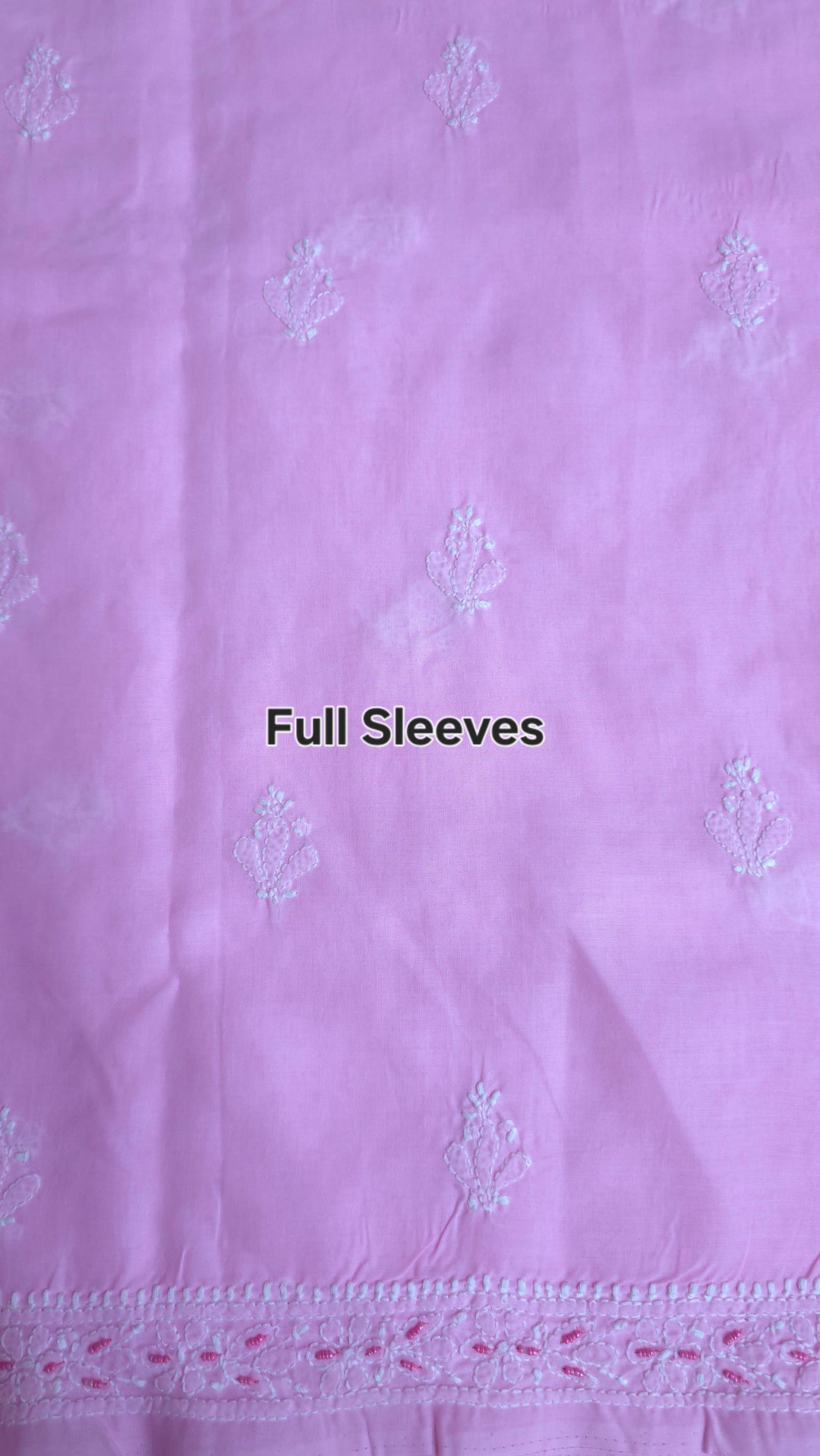 Pearl Chikankari Cotton Dress Material | Paridhan Chikan